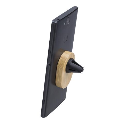 Support de téléphone en bambou Larry marron | sans marquage | non disponible | non disponible