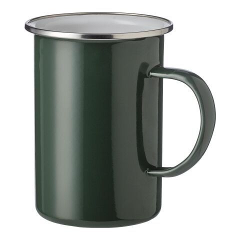 Mug émaillé en acier inoxydable Ayden bleu | sans marquage | non disponible | non disponible