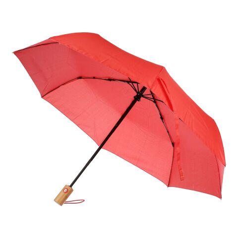 Parapluie en rPET Teodora rouge | sans marquage | non disponible | non disponible