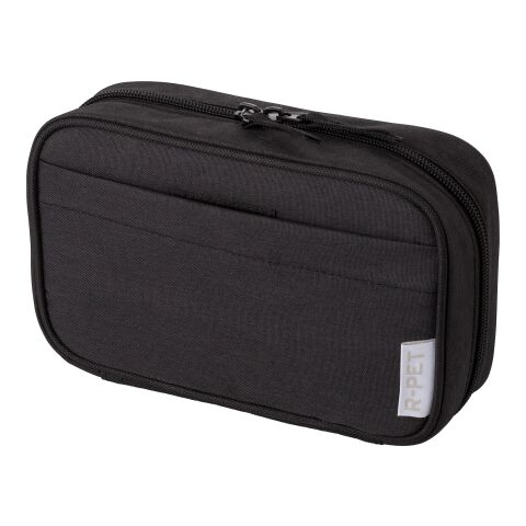 Pochette de voyage en rPET 600D Calix noir | sans marquage | non disponible | non disponible