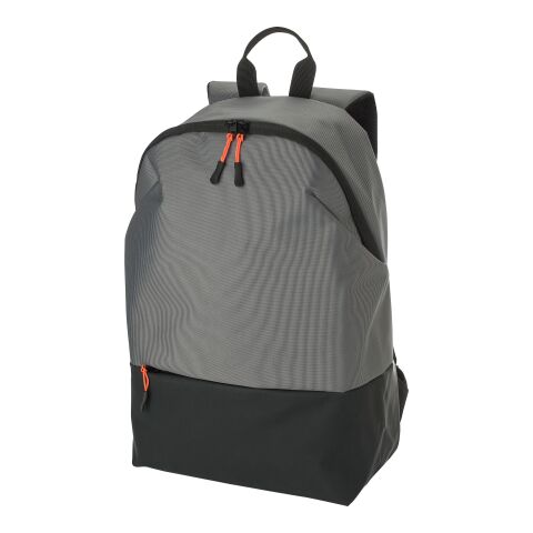 Sac à dos porte-ordinateur en polyester 500D Indigo gris | sans marquage | non disponible | non disponible