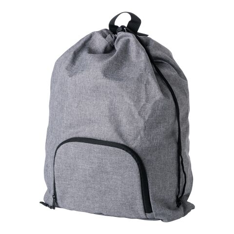 Sac à dos pliable en polyester 300D Camilla gris | sans marquage | non disponible | non disponible