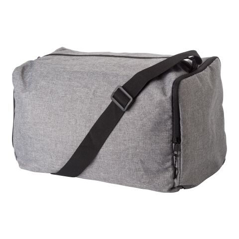 Sac de sport pliable en polyester 300D Corwin gris | sans marquage | non disponible | non disponible