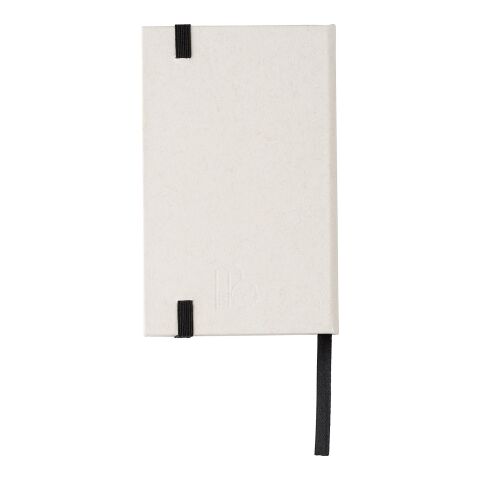 Carnet A6 en carton recyclé Bohdi noir/blanc | sans marquage | non disponible | non disponible