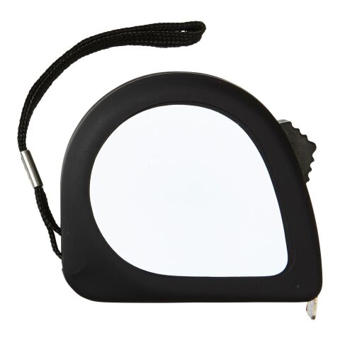 Mètre-ruban de 2 m en plastique noir | sans marquage | non disponible | non disponible