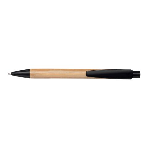 Stylo bille en bambou noir | sans marquage | non disponible | non disponible