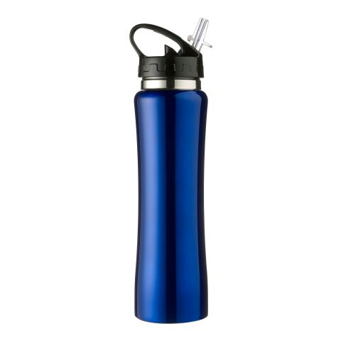 Bouteille isotherme double paroi en inox - 500 ml bleu cobalt | sans marquage | non disponible | non disponible