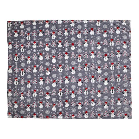 Plaid polaire en flanelle (260 g/m2) gris | sans marquage | non disponible | non disponible