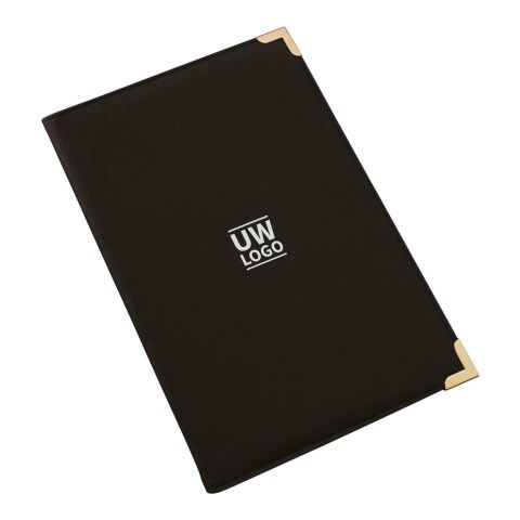 Conférencier A4 en PU noir | sans marquage | non disponible | non disponible