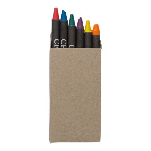 Set de 6 crayons gras. multicolore | sans marquage | non disponible | non disponible