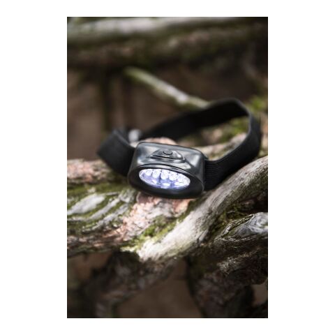 Lampe frontale en plastique noir | sans marquage | non disponible | non disponible