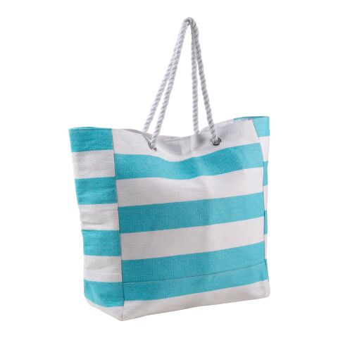 Sac de plage en polyester bleu clair | sans marquage | non disponible | non disponible