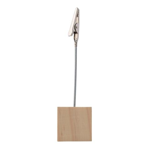 Porte-clips en bois Malia marron | sans marquage | non disponible | non disponible