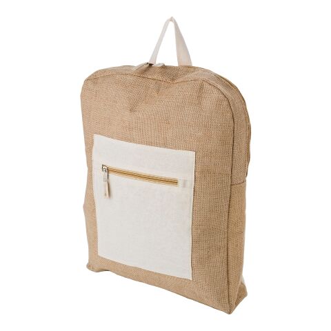 Sac à dos en jute Edison marron | sans marquage | non disponible | non disponible