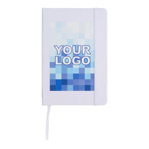 Carnet A5 en rPET blanc | sans marquage | non disponible | non disponible