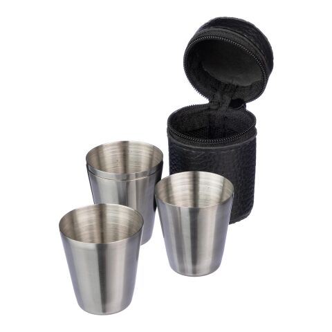Set de 4 verres à shot en inox Benjamin noir | sans marquage | non disponible | non disponible