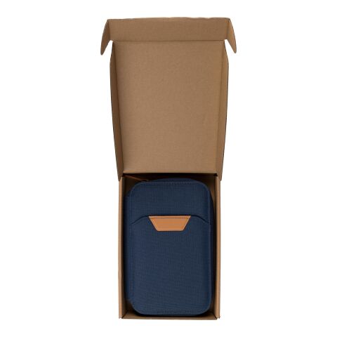 Pochette de voyage en rPET Susanne bleu | sans marquage | non disponible | non disponible