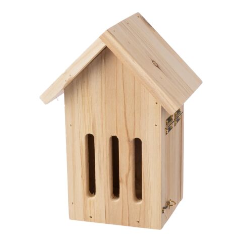 Hôtel à papillons en bois de pin Anita marron | sans marquage | non disponible | non disponible