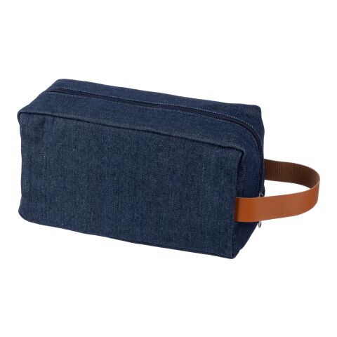 Trousse de toilette en denim Marianne bleu | sans marquage | non disponible | non disponible