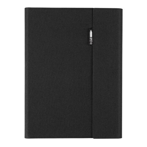 Conférencier A5 en rPET Tamara noir | sans marquage | non disponible | non disponible