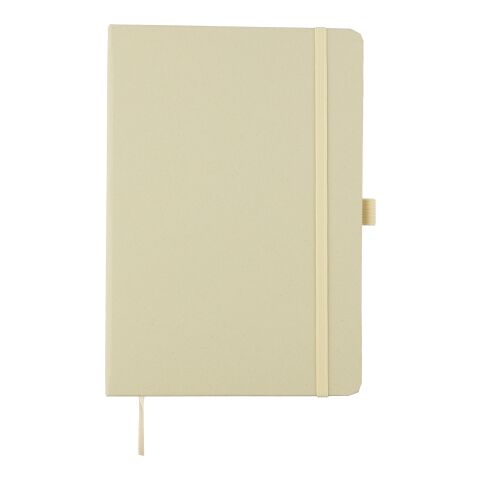 Carnet A5 en biodéchets recyclés et carton Gertrud vert clair | sans marquage | non disponible | non disponible