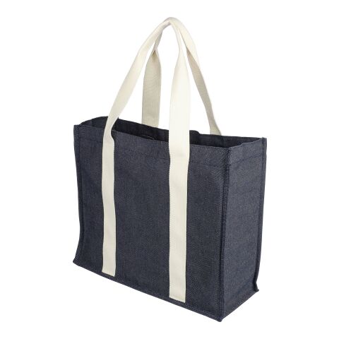 Sac shopping en denim 280 g/m2 Gretchen bleu | sans marquage | non disponible | non disponible