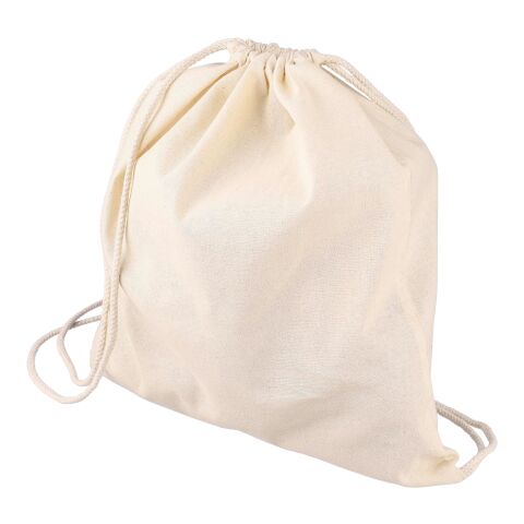 Sac à dos en coton Oeko-Tex 150 g/m2 Georgia beige | sans marquage | non disponible | non disponible