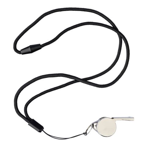 Sifflet tour de cou en métal Rebecca argent | sans marquage | non disponible | non disponible