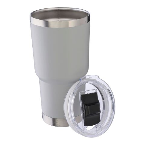 Mug isotherme en acier inoxydable recyclé Arnold blanc | sans marquage | non disponible | non disponible