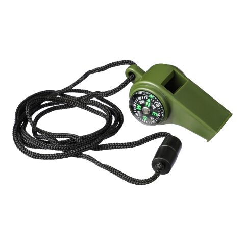 Sifflet avec boussole et thermomètre en PP Damon noir | sans marquage | non disponible | non disponible