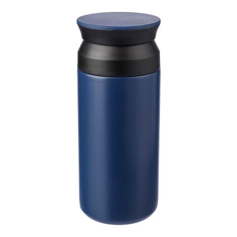 Mug double paroi en acier inoxydable Gwen noir | sans marquage | non disponible | non disponible