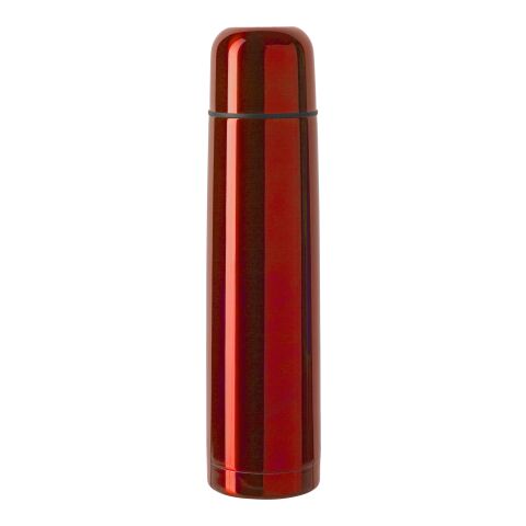 Bouteille en acier - 1 l rouge | sans marquage | non disponible | non disponible