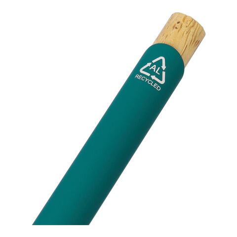 Stylo bille en aluminium recyclé toucher gomme Calandra gris | sans marquage | non disponible | non disponible