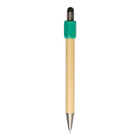 Stylo bille en bambou avec fonction spinner Fenn vert | sans marquage | non disponible | non disponible