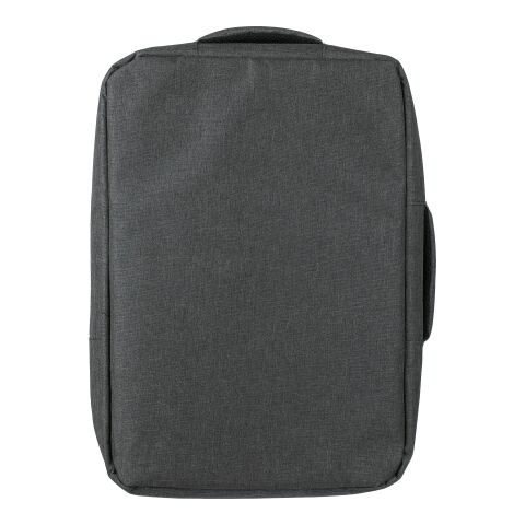 Sac à dos porte-ordinateur en rPET 300D Eulalia gris | sans marquage | non disponible | non disponible