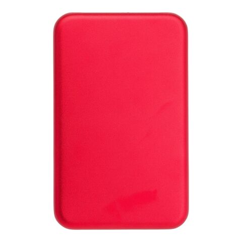 Power Bank solar de aluminio Tycho rouge | sans marquage | non disponible | non disponible