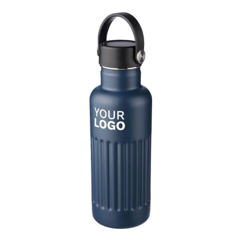 Botella termo de acero inox. reciclado (500 ml) Lior gris
