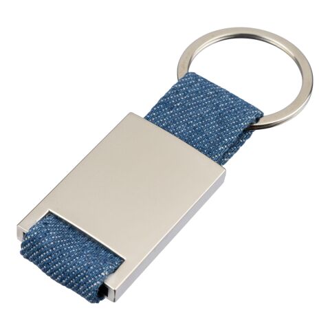 Llavero de tela vaquera Ori bleu | sans marquage | non disponible | non disponible
