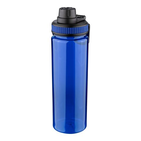Gourde de 750 ml en rPET Olivian bleu cobalt | sans marquage | non disponible | non disponible