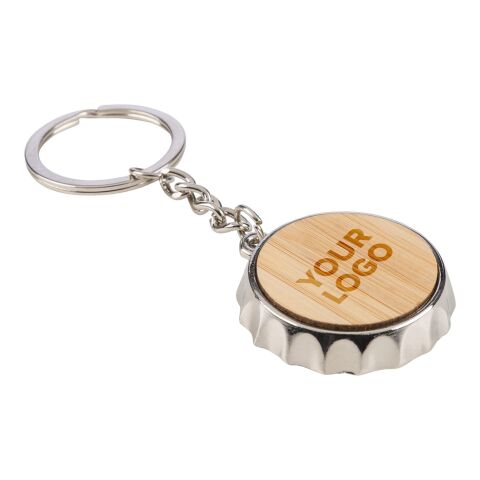 Porte-clés en alliage de zinc Finn brun | sans marquage