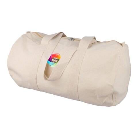 Sac de sport en coton Oeko-Tex® 180 g/m2 Elora beige | sans marquage | non disponible | non disponible