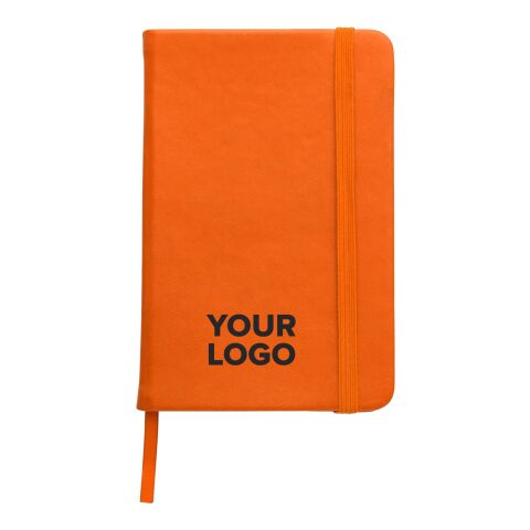 Carnet A5 avec couverture en PU Brigitta noir | sans marquage | non disponible | non disponible