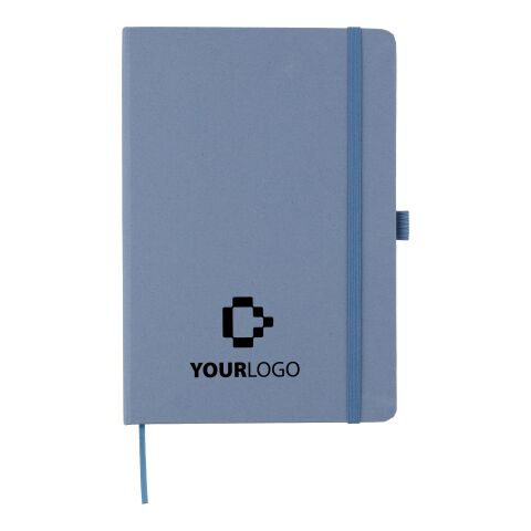 Carnet A5 en biodéchets recyclés et carton Gertrud bleu | sans marquage | non disponible | non disponible