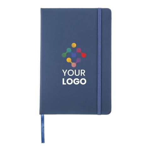 Carnet A5 en PU Bradley bleu | sans marquage | non disponible | non disponible