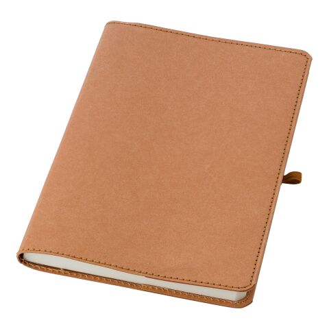 Carnet A5 en papier kraft Johanna marron | sans marquage | non disponible | non disponible