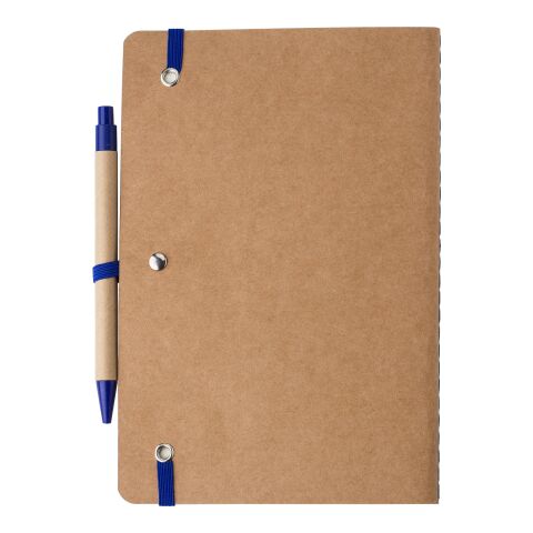 Carnet A5 en carton recyclé Theodore bleu cobalt | sans marquage | non disponible | non disponible