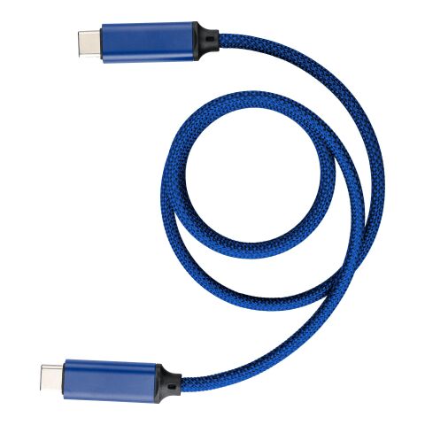 Câble de charge et de transfert en nylon 60 W Janet bleu | sans marquage | non disponible | non disponible