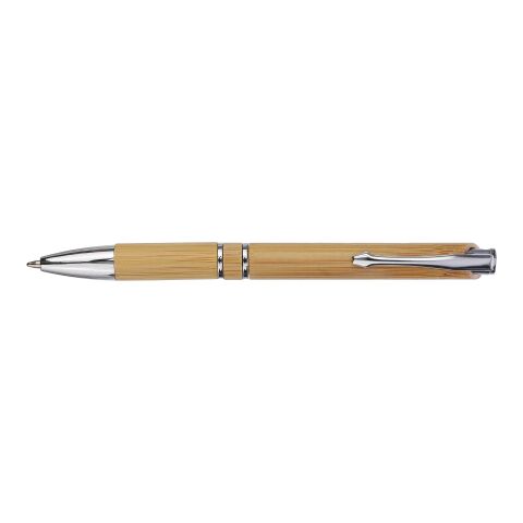 Stylo bille en bambou et plastique Deborah marron | sans marquage | non disponible | non disponible