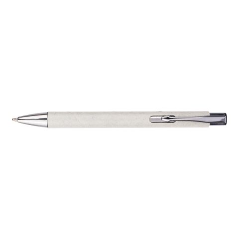 Stylo bille en carton recyclé Debra blanc | sans marquage | non disponible | non disponible