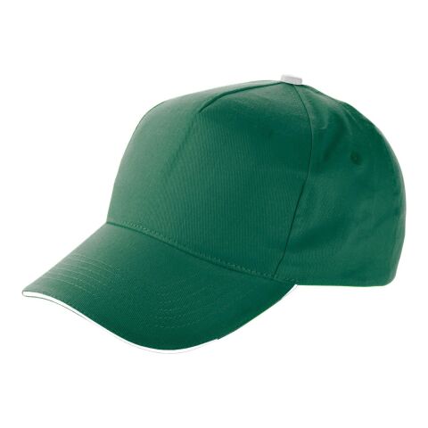 Casquette sandwich en coton jaune